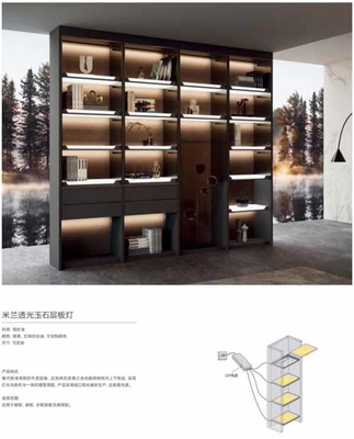 Aluminium Hitam Honeycomb Lemari Furnitur Kamar Tidur Kamar Hidup Lemari Penyimpanan