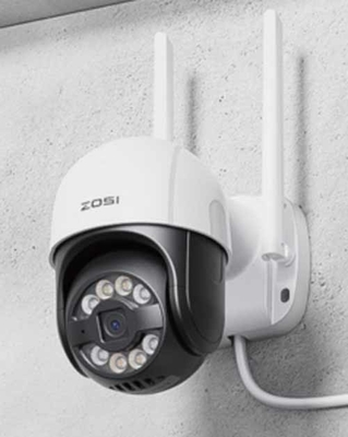 2 Lensa 8MP 4K Wireless Amerika Utara 4G LTE Surveillance Solar Security PTZ Kamera Luar Ruang 4G Sim Card Kamera CCTV Surya