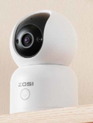 Kualitas tinggi 5 Inci Wireless Smart Video Baby Monitor dengan Night Vision 2 Way Audio Pan Tilt Zoom Terbuat dari Sensor Suhu
