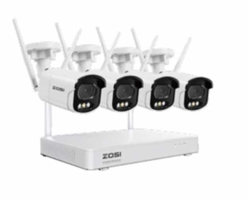 4ch 8ch Wifi Kamera Sistem 3mp Kits Wireless IP Kamera Keamanan