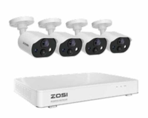 4ch 8ch Wifi Kamera Sistem 3mp Kits Wireless IP Kamera Keamanan