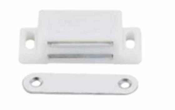 Kabinet Hidden Magnetic Door Catch Soft Touch Rebound Damper Closet Push to Open Door Sistem