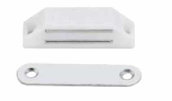 Kabinet Hidden Magnetic Door Catch Soft Touch Rebound Damper Closet Push to Open Door Sistem