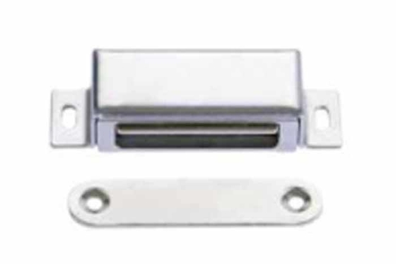 Kabinet Hidden Magnetic Door Catch Soft Touch Rebound Damper Closet Push to Open Door Sistem