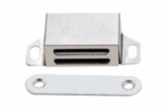Kabinet Hidden Magnetic Door Catch Soft Touch Rebound Damper Closet Push to Open Door Sistem
