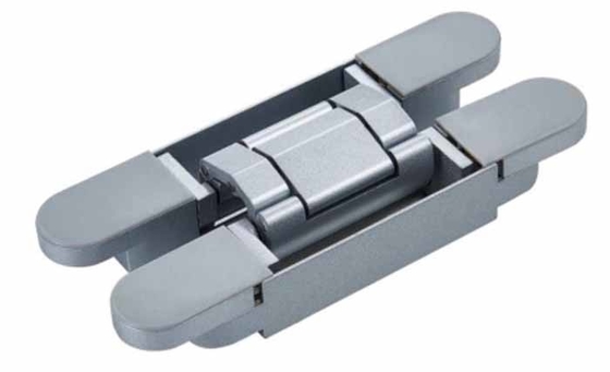 3D Adjustable Hidden Door Hinge Top Membuka 180 derajat dalam tiga arah untuk pintu yang dapat disesuaikan