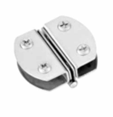 Pengikat kaca Alloy Aluminium Double Side Glass Shelf Support Bracket