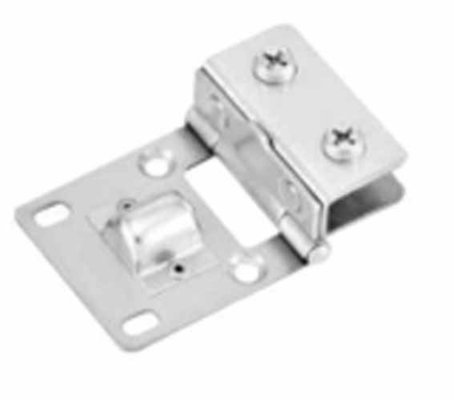 Pengikat kaca Alloy Aluminium Double Side Glass Shelf Support Bracket