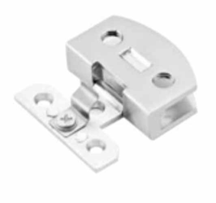 Pengikat kaca Alloy Aluminium Double Side Glass Shelf Support Bracket