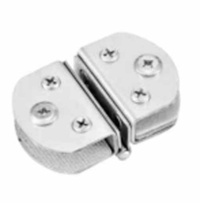 Pengikat kaca Alloy Aluminium Double Side Glass Shelf Support Bracket