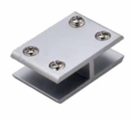 Hardware Stainless Steel Frameless Framed Disembunyikan Pivot Mirror Kaca Pintu Mandi Gelang Untuk Kacamata Mandi