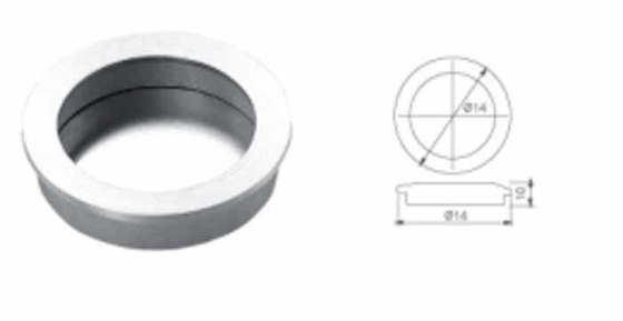 Pintu Kayu Stainless Steel Round Knob Dan Fix Rotatable Pintu Handle