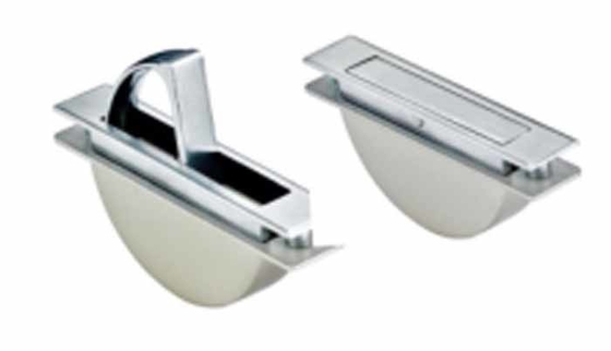 Solid U Shape Handle 304 Stainless Steel Untuk Alat Industri Peralatan Lemari Laci Wire Drawing Karton Perak