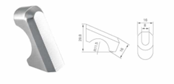 Stainless Steel SUS304 Knobs Furnitur Kunci Pintu Kunci Kunci Kunci dan Tangki Dekorasi Laci Kerajinan Tangki Kunci