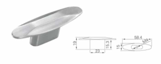 Stainless Steel SUS304 Knobs Furnitur Kunci Pintu Kunci Kunci Kunci dan Tangki Dekorasi Laci Kerajinan Tangki Kunci