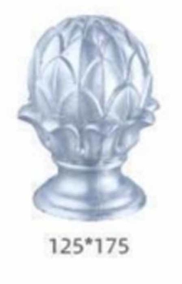 100x100 atau 4x4 Inch Aluminium Pagar Post Cap Ornamental Die Cast Post Cap
