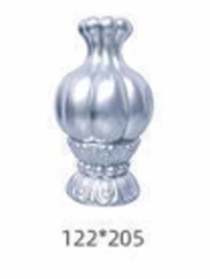 Guardrail pagar luar Galvanized Steel Post Cap Tube Cap untuk pagar kebun