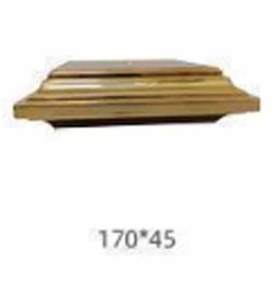Custom Die Cast Aluminium Stair Aluminium Fence Post Cap 5 In X5 In