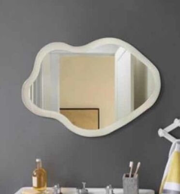 Modern Style Wooden Frame Full-length Mirror, Retro Wall Mirror, Suitable for Use As a Floor Mirror in Living Room and Bedroom