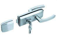 Kunci Pintu Kaca Stainless Steel Dengan Kunci, Menangani Kait Pintu Kaca Geser