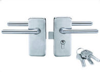 Kunci Pintu Kaca Stainless Steel Dengan Kunci, Menangani Kait Pintu Kaca Geser