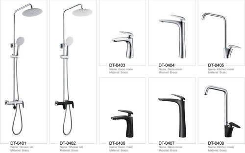 Keran Wastafel Air Terjun yang Dipasang di Dek Keran Kamar Mandi Chrome Kamar Mandi