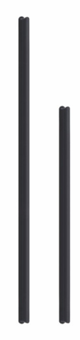 Modern Hitam Aluminium Furniture Handle Lemari Dapur Pintu Laci Tarik Handle Lemari Pakaian Long Handle