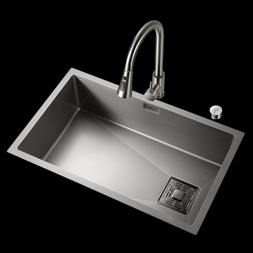 Grosir Desain Sederhana Custom Modern persegi panjang logam Kuningan Chrome Double Dapur wastafel Untuk penggunaan rumah