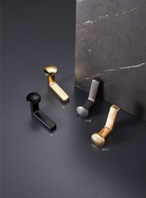 Aluminium Pakaian Kamar Mandi Hook handuk gantungan Hook dari pemasok Cina Eropa Utara gaya Kain Hook