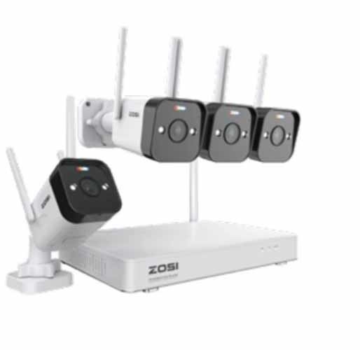 Harga Pabrik Kamera Pengawasan Waterproof 1080p AHD CCTV DVR KIT 8CH Dengan Kabel Jaringan dan Pasokan Listrik Termasuk