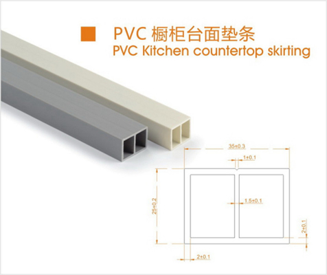 Skirting Meja Dapur PVC Modern Terbaru
