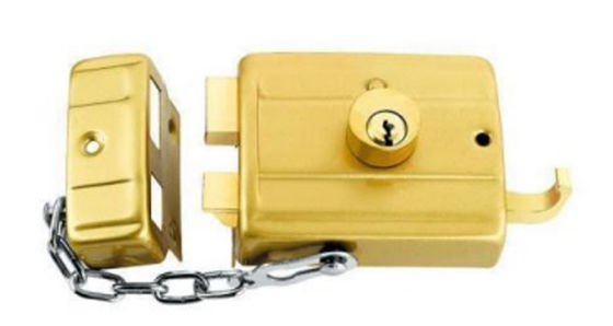 Home Hotel Double Lock Door Lock Polished 8~12mm Kunci Pintu Geser