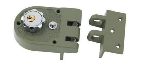 Kuningan Silinder Rim Kunci Anti Pencurian Tengah Malam Kunci 2.5 Inch