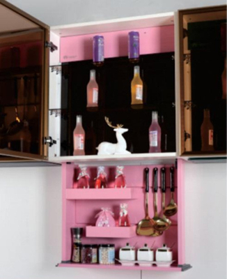 600 mm-1000 mm Pantry Storage Organizer Plate Dish Rack Lift System Basket Lift Dapur Tersembunyi di Lemari Tarik Ke bawah Karton