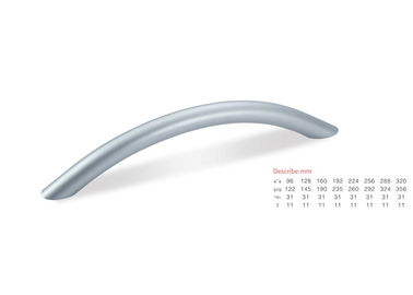 160/320/960mm Laci Aluminium Ekstrusi Menarik Perasaan Sentuhan Tangan Yang Sangat Baik