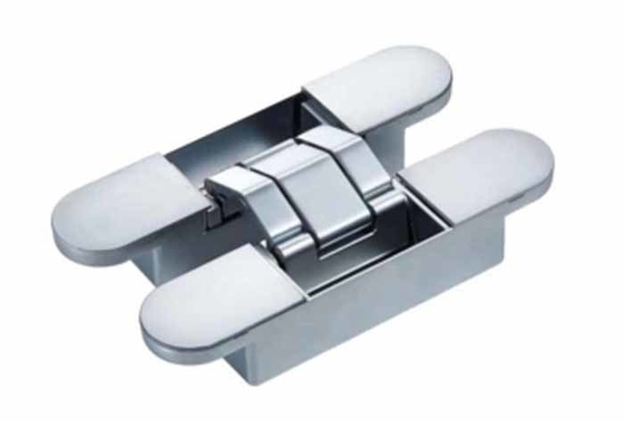 3D Adjustable Hidden Door Hinge Top Membuka 180 derajat dalam tiga arah untuk pintu yang dapat disesuaikan