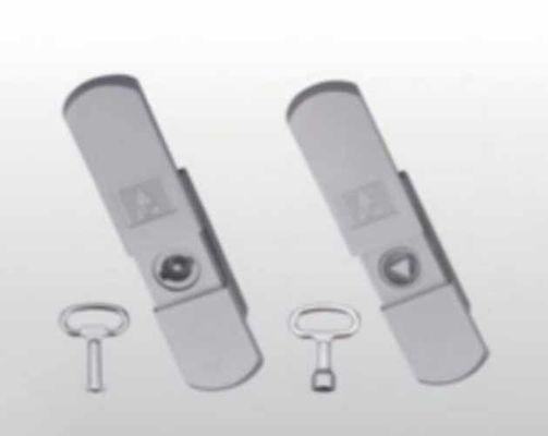 Kunci Pintu Kabinet Kotak Listrik Keamanan Tinggi Baja Tahan Karat Heaven Earth Linkage Kunci Linkage Atas Bawah