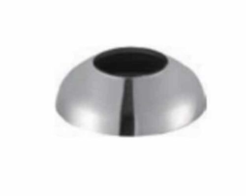 Baja tahan karat Universal Pipe Base Hardware lemari pakaian dengan tebal gantungan handuk dan pakaian Rail Spherical Flange Flange Base
