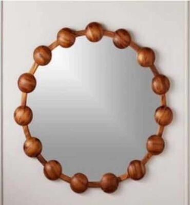 Cermin Rias Pink Irregularitas Mode Putri Awan Cermin Rias Rias Harian Korea INS Cermin Gantung