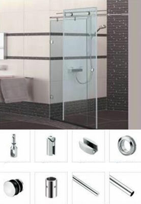 Corner Mounted Fits Fittings Kamar Mandi Standar Aksesoris Kamar Mandi Logam Apron Reversibel Menggabungkan Gaya dan Fungsi