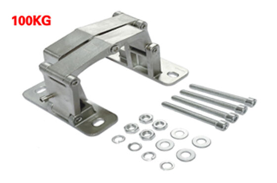 Desain Modern Invisible Hinge 50Kg Kapasitas Pipe Well Door Furniture Hardware untuk Dapur Outdoor Bedroom Hotel Living Room