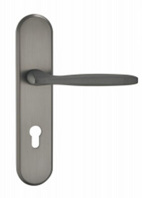 British Modern Split Lock, Zinc Alloy Grey Handle Door Lock, Lock Interior Kamar Tidur, Pintu Kayu, Silent Lock